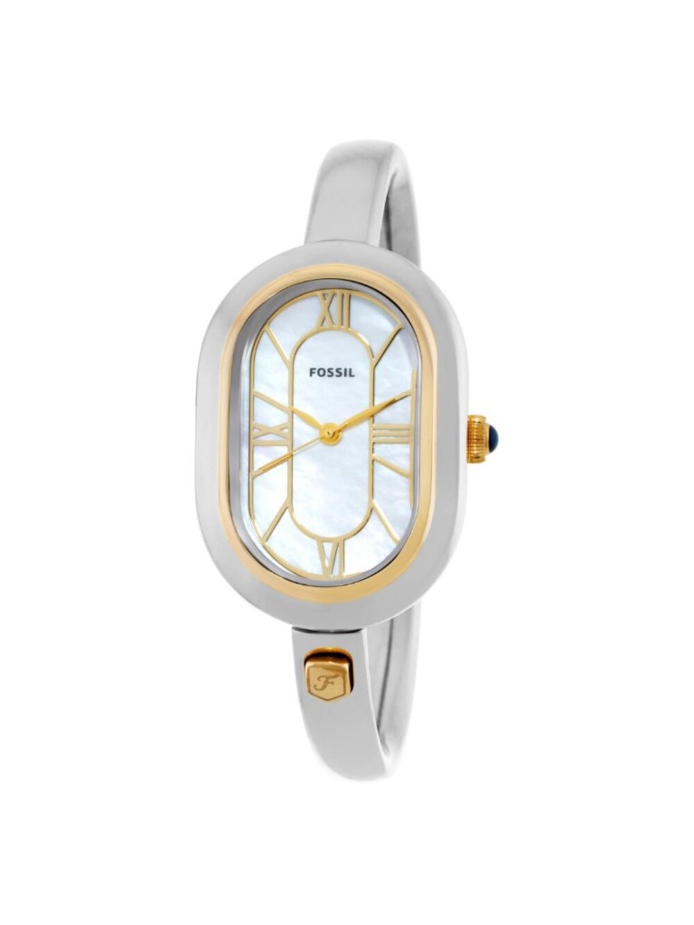 NWT Fossil Sloan Quartz Mother of Pearl Dial Ladies Watch
